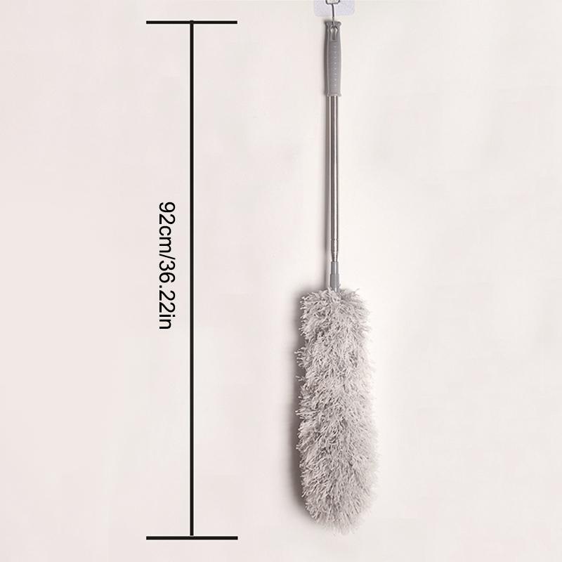 280cm Dust Dusters With Extension Pole Retractable Dust Removal Brush Microfiber Dusting Brush Reusable Ceiling Cleaning Tool