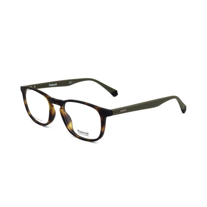 Lunettes De Vue Polaroid PLD D410 50/20/150 PHW HAVANA GREEN POLYAMIDE MAN PLD FRAME PLD D410 PHW 50 20 150