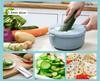 Vegetable Cutter Vegetable Potato Peeler Carrot Shredder with Strainer Vegetable Shredder 8 In 1 Kitchen Accessories