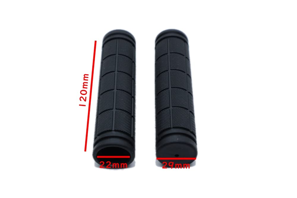 Beatus Basic Pattern Bicycle Handle Grip Universal (White)