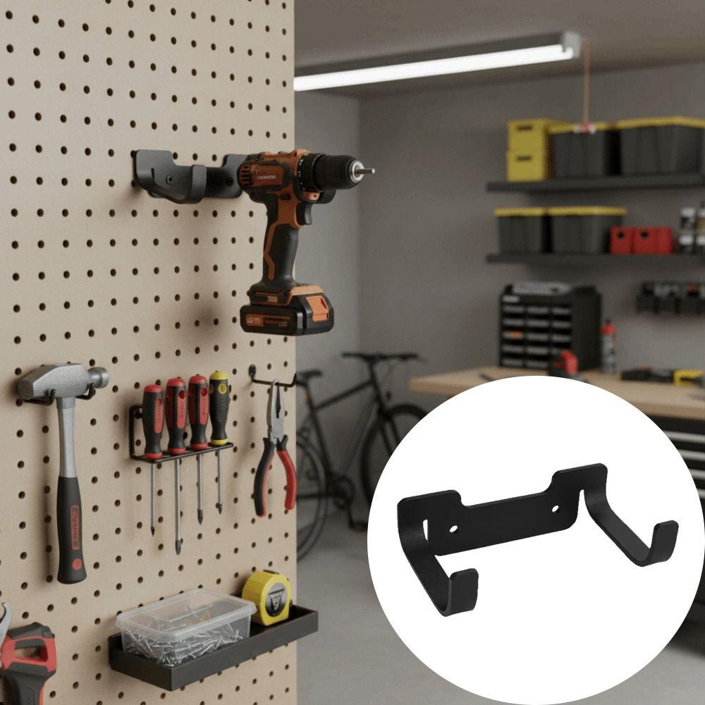 Space Saving Tool Hanger Heavy Duty Trimmer Rack Power Tool Wall Mount Hanger  Home Garage
