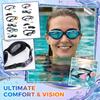 Adult Swimming Goggles,  Fog High-definition, Non Restrictive Silicone Electroplating Equipment, Myopia Swimming Goggles