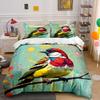 Colorful Bird On Branch. Bedding Sets Duvet Cover Sets Duvet Covers Pillowcases(1*Duvet Cover 2*Pillowcases Without Duvet Insert)
