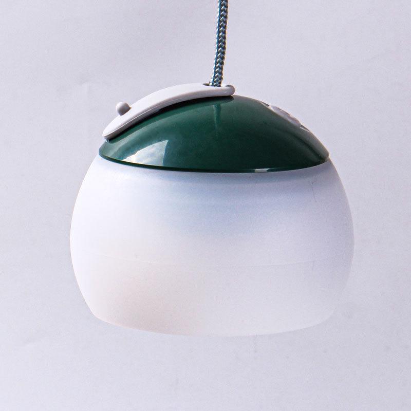Rechargeable LED Camping Lantern: Waterproof Silicone Hanging Lamp with Cold/Warm Light and Type-C Port