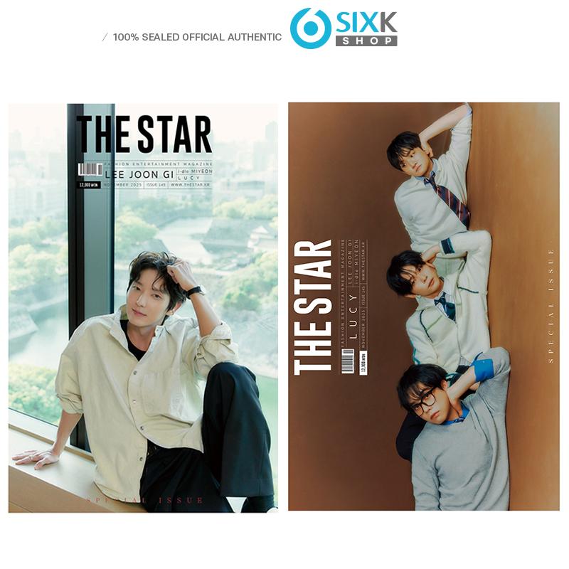 [Pre-order]THE STAR -Lee Joongi, LUCY, MIYEON(i-dle)COVER [NOV issue 2025]