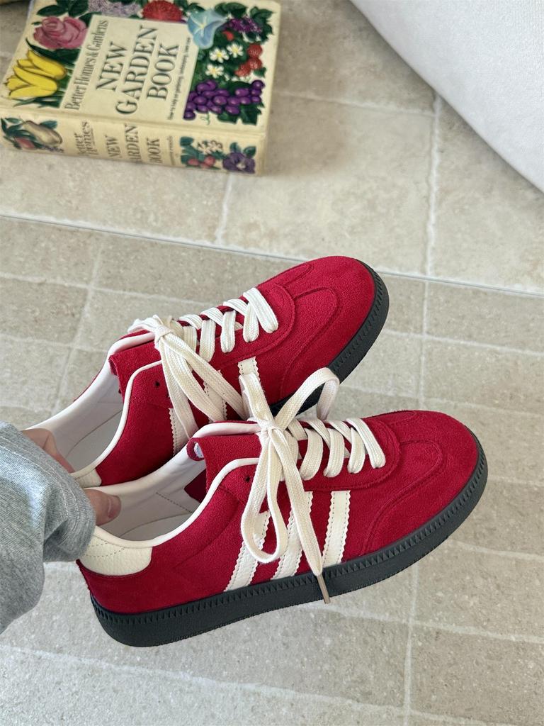 Dafa Girl Women's Retro Cortez Dad Shoes - 2025 Autumn/Winter Thick-Soled Breathable Sports Casual Sneakers