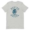 BOSTON BRAVES Vintage Retro Style Baseball T-Shirt Kurzarm Unisex T-Shirt