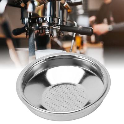 Reusable Stainless Steel Filter Basket Stainless Steel 51mm Coffee Filter Basket  Commercial Use