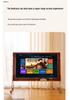 Vintage-Style TV Stand: Retro Movable Cabinet for Small Apartment Bedrooms and Living Rooms