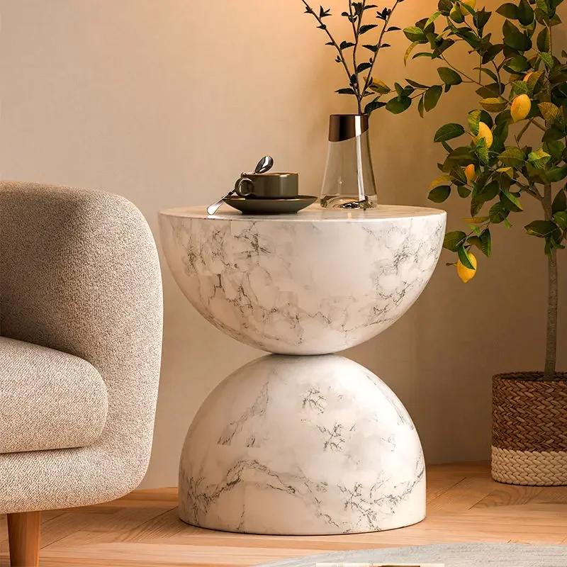 Modular Auxiliary Coffee Tables Round Salon Service Simple Center Tables Modern Sofa Table Nordic Side Table Multifunctional