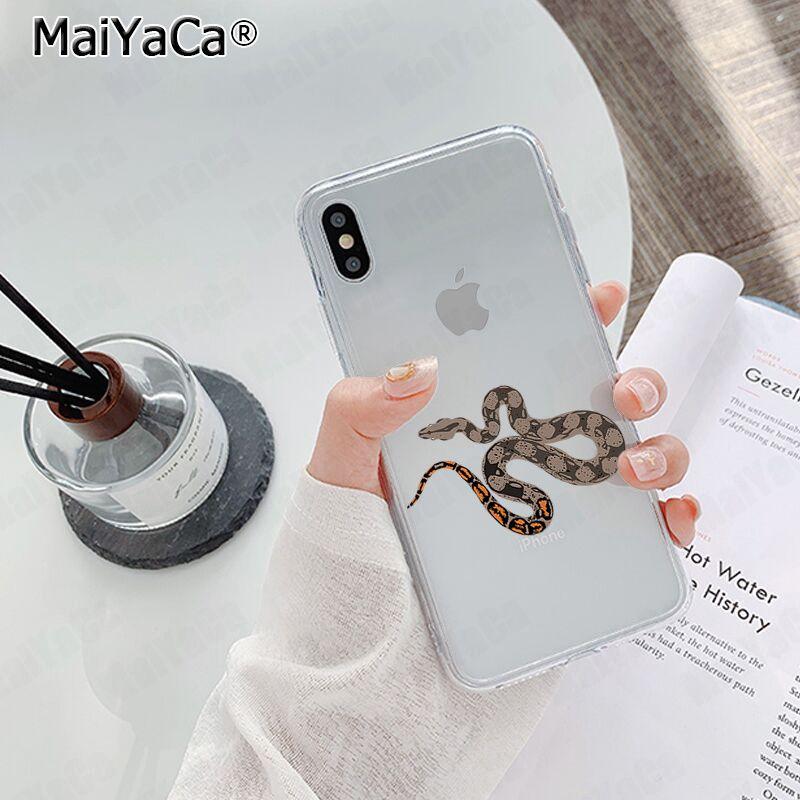 

Красивый чехол для телефона MaiYaCa со змеей, цветком и змеей для iphone 13 12pro max 11 pro XS MAX 8 7 6 6S Plus X 5 5S SE XR iphone 13promax