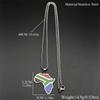 African South Africa Map Flag Pendant Necklace for Women Men Stainless Steel Colorful Enamel Gold Color Ethnic Chain Jewelry