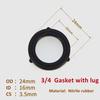 Nitrile Rubber Round O Ring Corrosion Oil Resistant Seal Washer PTFE Flat Gasket Ring Seals Joints Gaskets Spacers for Bolt