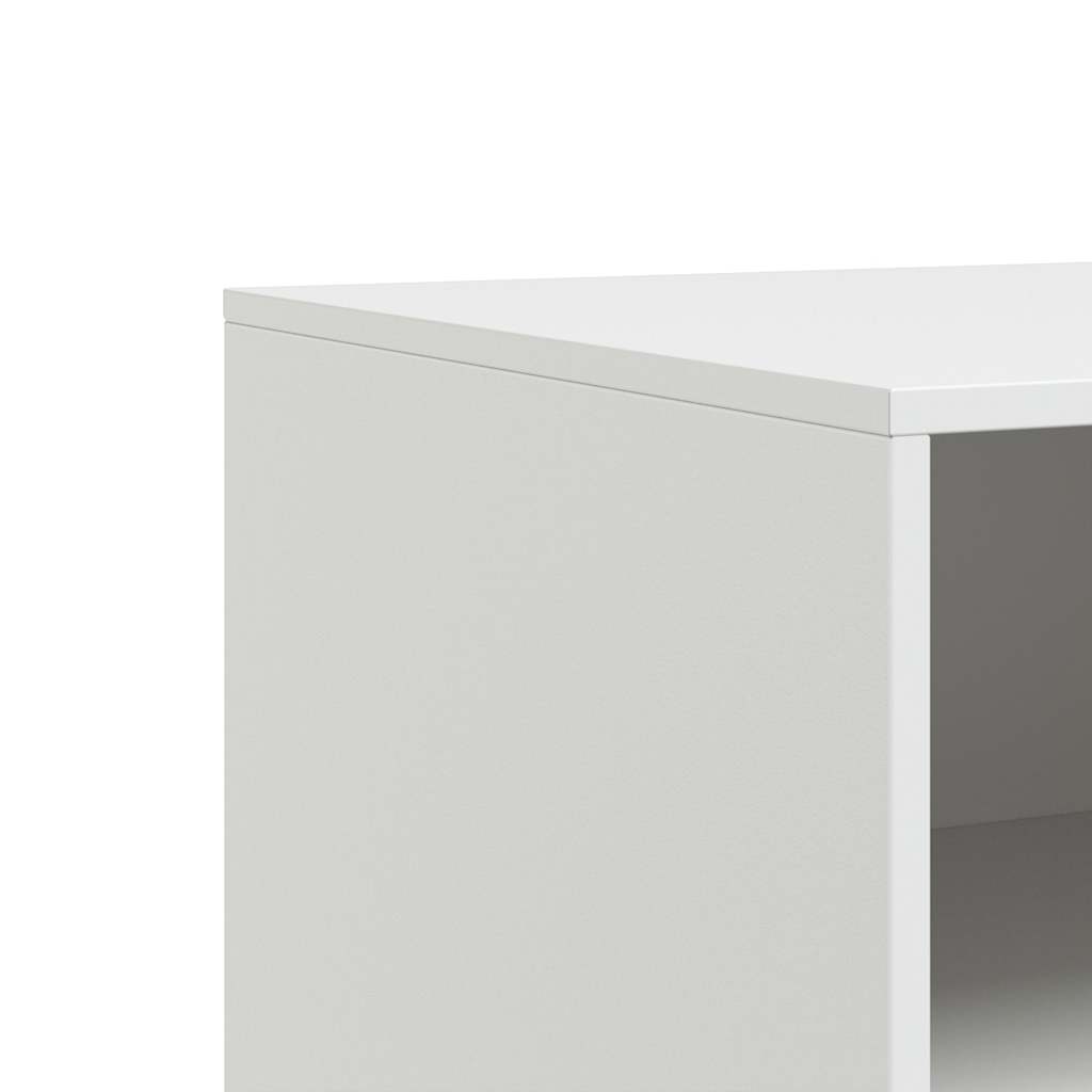 TV Stand White 67 x 39 x 44 cm Steel