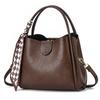 New Fashion Bucket Bag for Women, Versatile Shoulder Tote Handbag, Casual Commuter Crossbody Bag with High-End Feel