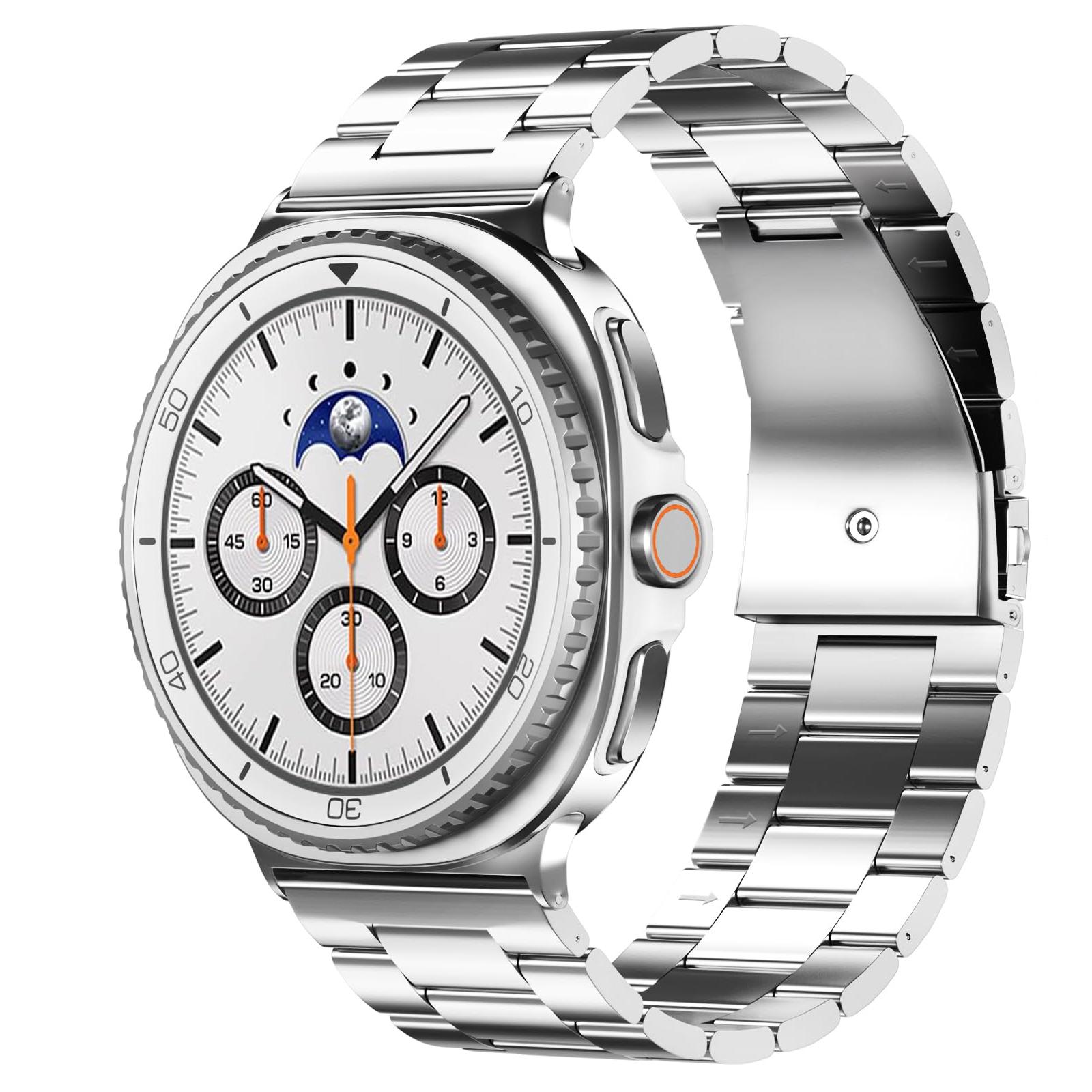 

Stainless Steel Strap For Samsung Galaxy Watch 8 classic 46mm Metal Watchband Bracelet Correa For Samsung Watch 8 40mm 44mm band 8classic 46mm