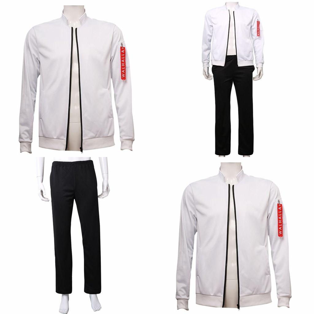 Premium Quality Tokyo Revengers Hanemiya Kazutora Cosplay White Coat Uniform