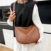 Capacity Pu Large Shoulder Bag Handbag Weaving Patterns For Work Casual Outings