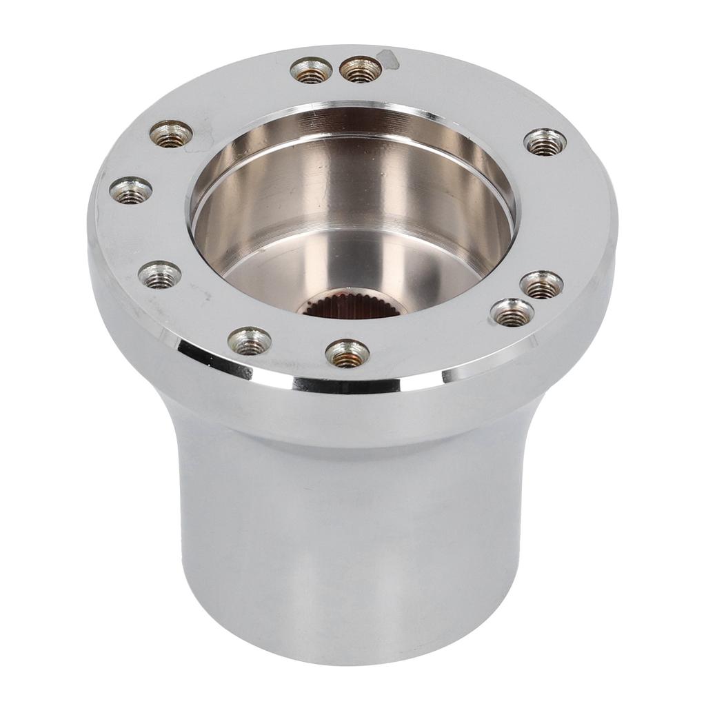 Club Car Steering Wheel Adapter Silver Maintenance Replacement for EZGO TXT RXV 1994‑Up