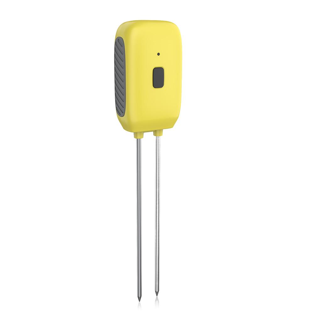 Soil Moisture Meter Smart Plant Water Sensor Temperature and Humidity Alarm Outdoor IPX5 Waterproof Dual needle Soil