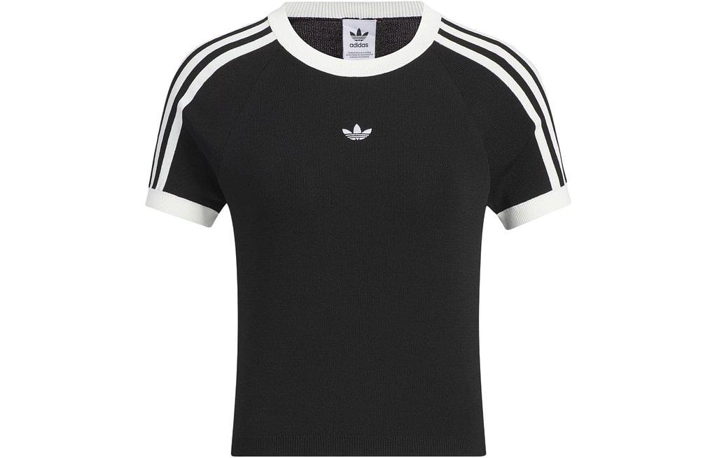 

adidas originals Summer Knit T-Shirt Black JI7048 S