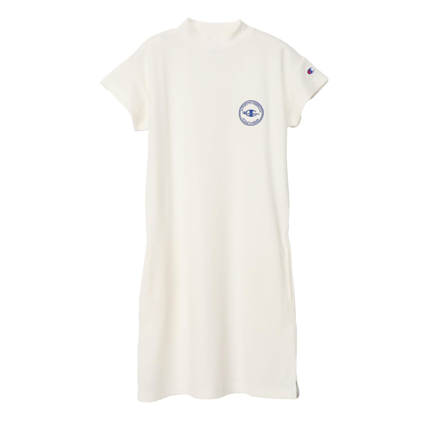 

Champion One Piece Dress Short Sleeve Crew Neck UV Quick Single Size L CW-BG305 Women s Dress, Breathable, Protection, Drying, Embroidery, Off-White,