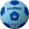 Molten Soccer Ball, Soccer 2200, Lightweight Size 4, Blue/Cyan, F4S2200-BC