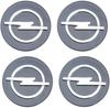 4 szt. naklejka logo Opel na kołpaki koła kołpak felga silikonowe emblematy Opel Nakładka środkowa koła samochodu Wodoodporna Pyłoszczelna