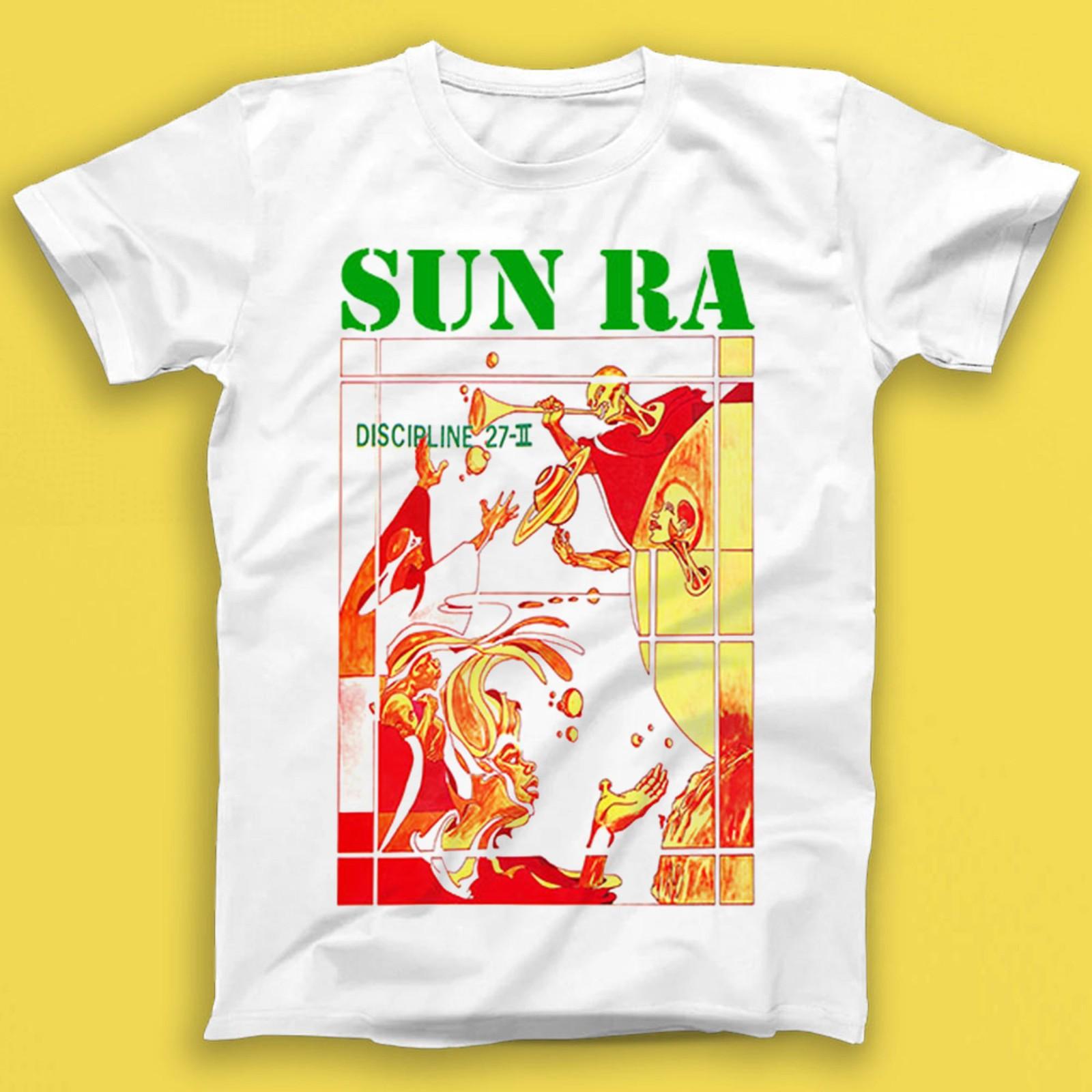 Sun Ra Discipline 27 II Джаз-бэнд Музыка Бестселлер Подарок Футболка Футболка 2941 L