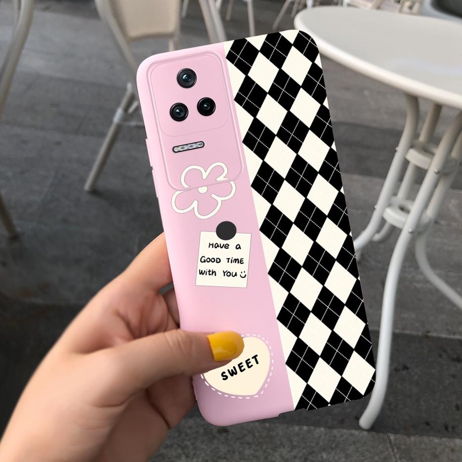 Für Xiaomi Poco F4 Hülle Buntes Kunstmuster Rückseite Für Xiaomi Poco F4 GT PocoF4 Handyhülle 6,67'' Weiches Silikon Fundas Capa