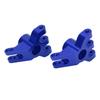 1 Pair RC Car Aluminum Alloy Rear Axle Hub Carrier Upgrade Part for   1:6   Model Car