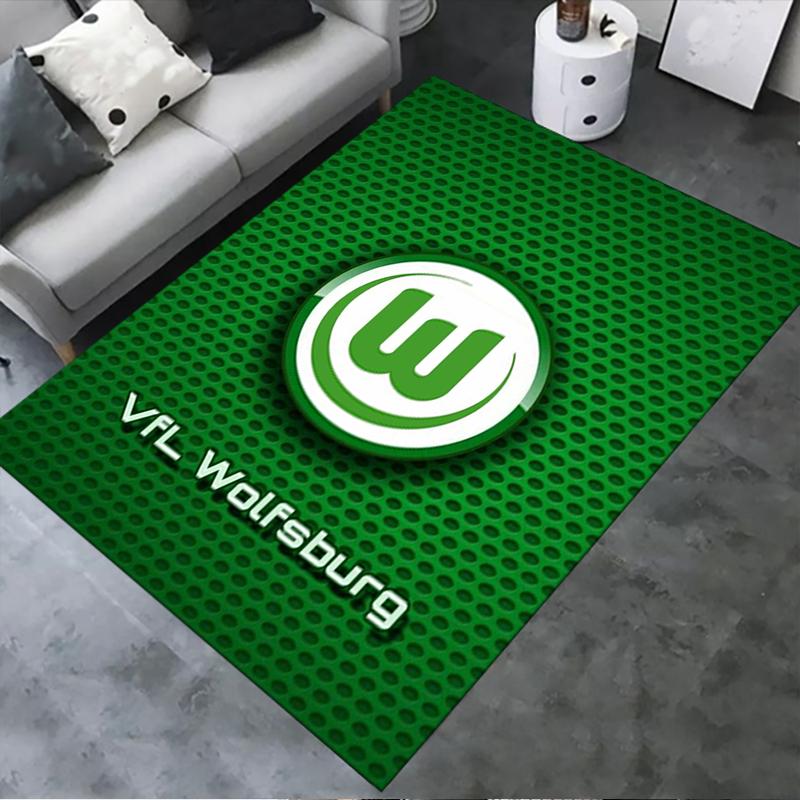 2025 New VfL Wolfsburg Carpet Rug for Living Room Bedroom Home Sofa Decoration,Kids play Non-slip Floor Mat101 40x60cm( 15x23in )