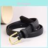 Leather Womens Belt Fashion Casual Metal Buckle For Jeans And Dress Up