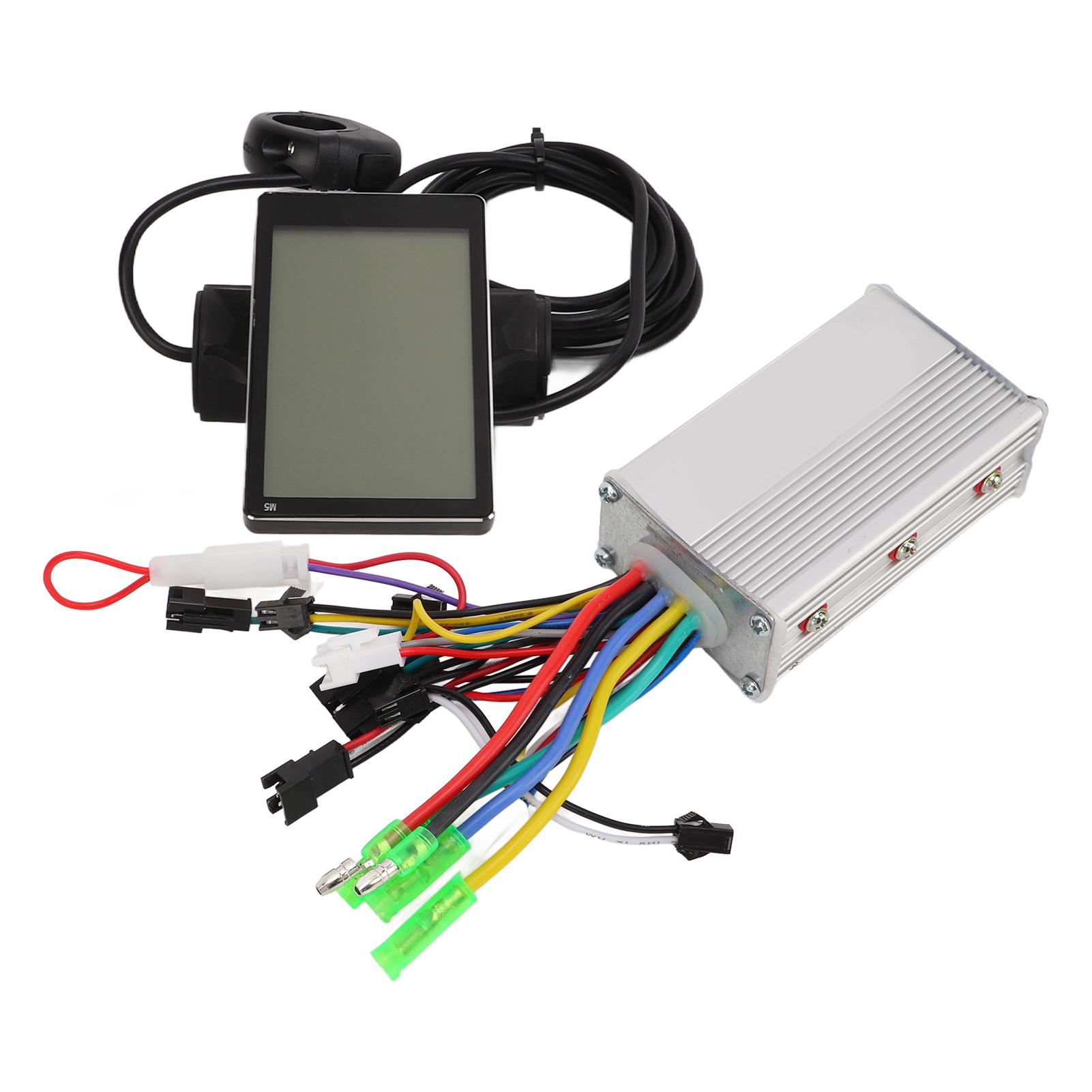 24/36/48V 350W Motor Brushless Controller Kit with M5LCD Display Panel for Electric Bicycle