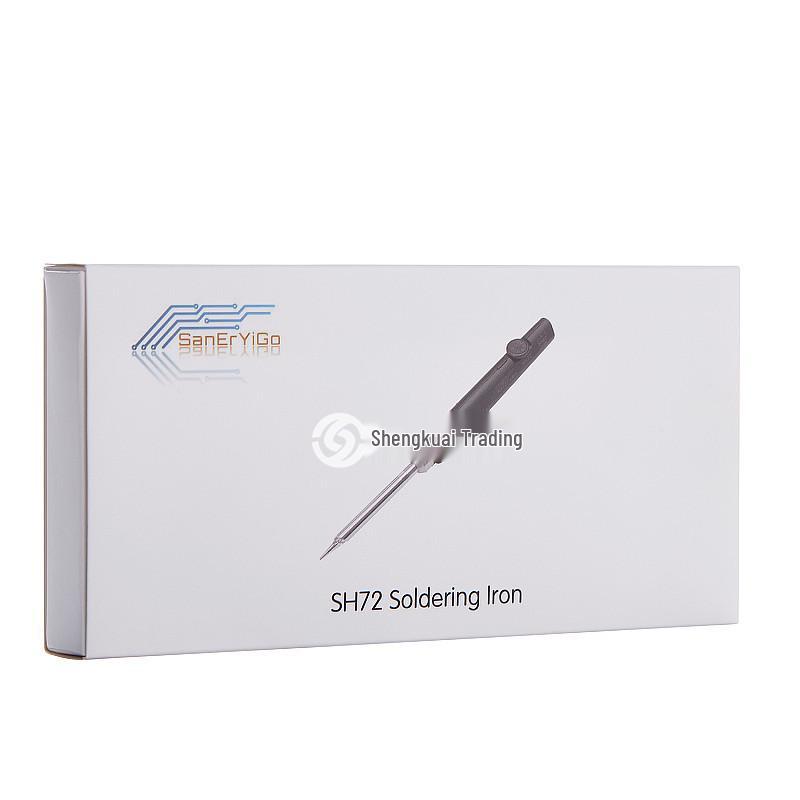 SH72 Mini Portable Soldering Iron 12V-24V, Non-slip Handle, 220-400℃ Temperature Control