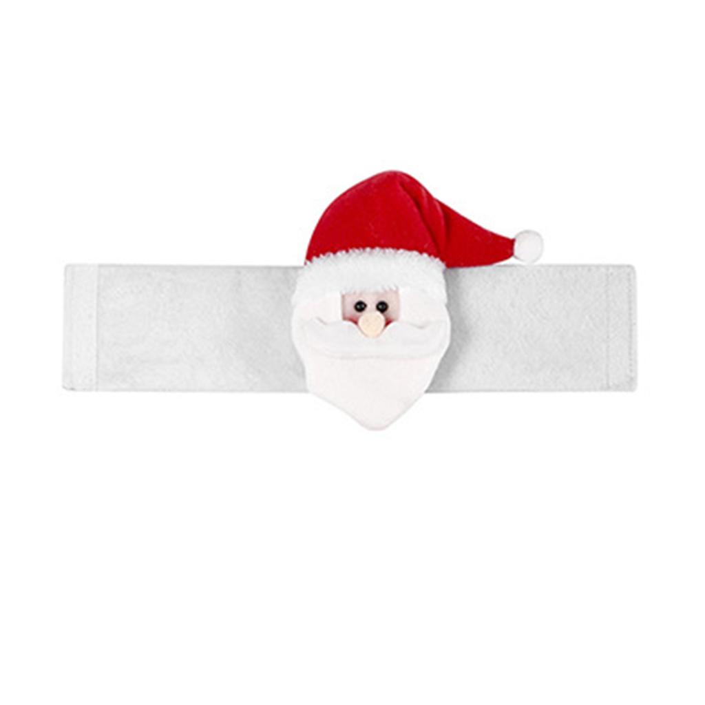 Christmas Creative Curtain Tie Backs Cute Cartoon Plush Curtain Buckle Decor For Home Office Party Holiday Decoration