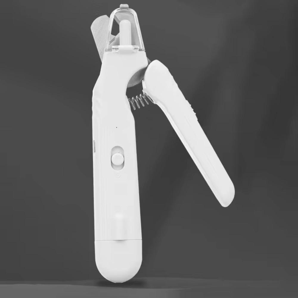 

Safety Lock Dog Nail Clipper 2-in-1 Electric Nail Grinder Pet Nail Trimmer for Dogs Cats Hamsters белый