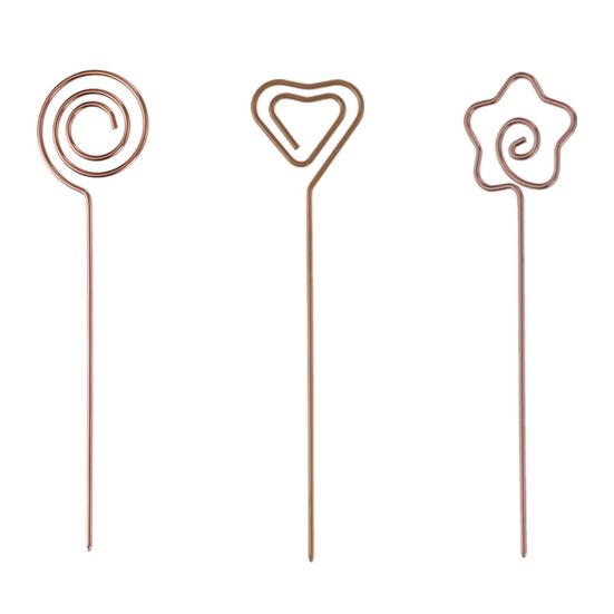 Drink Picks Heat Resistant Long-lasting Decorative Multi Shapes Reusable Fruit Stick