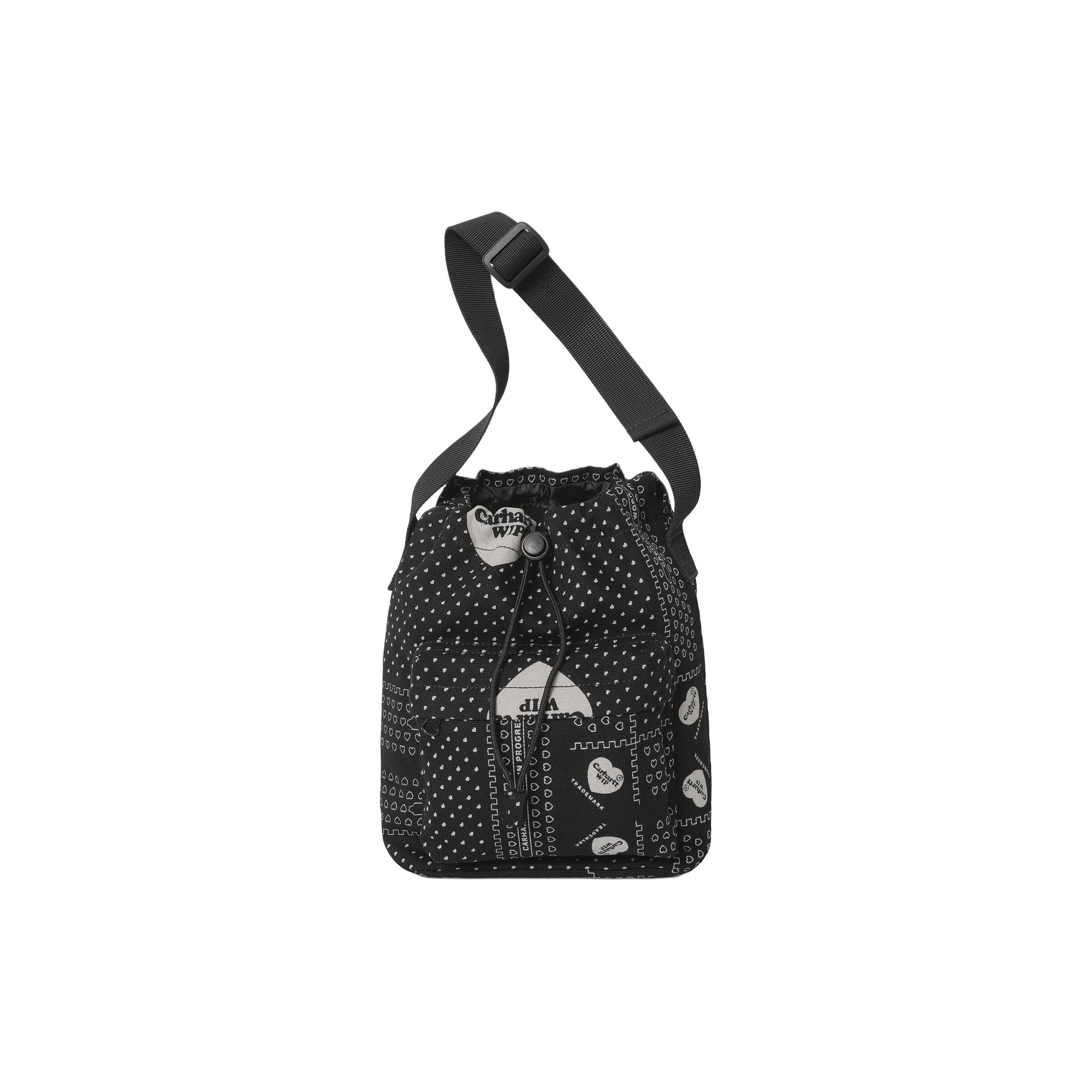 

Новая холщовая сумка через плечо Carhartt WIP из хлопка, обычная холщовая сумка, мужская, черная I033095-24M-XX 19.1*9.9*25.9CM