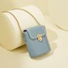 Single-shoulder Light Luxury, Trendy Spring Niche Design, High-end Bucket Crossbody Bag, Women's Leather