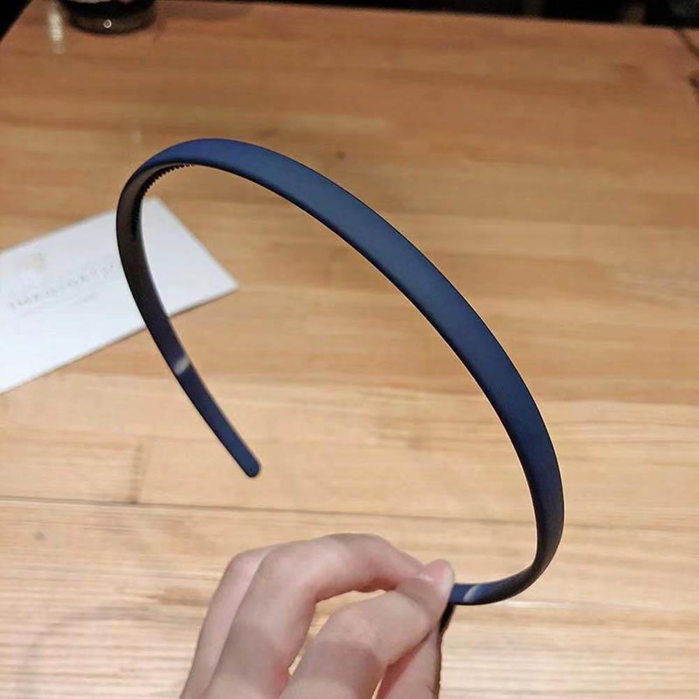 Solid Female Frosted Bezel Headband Turban Hairband For Women Lady Hair Hoop Hair Accessories Headwear Headdress Elegant