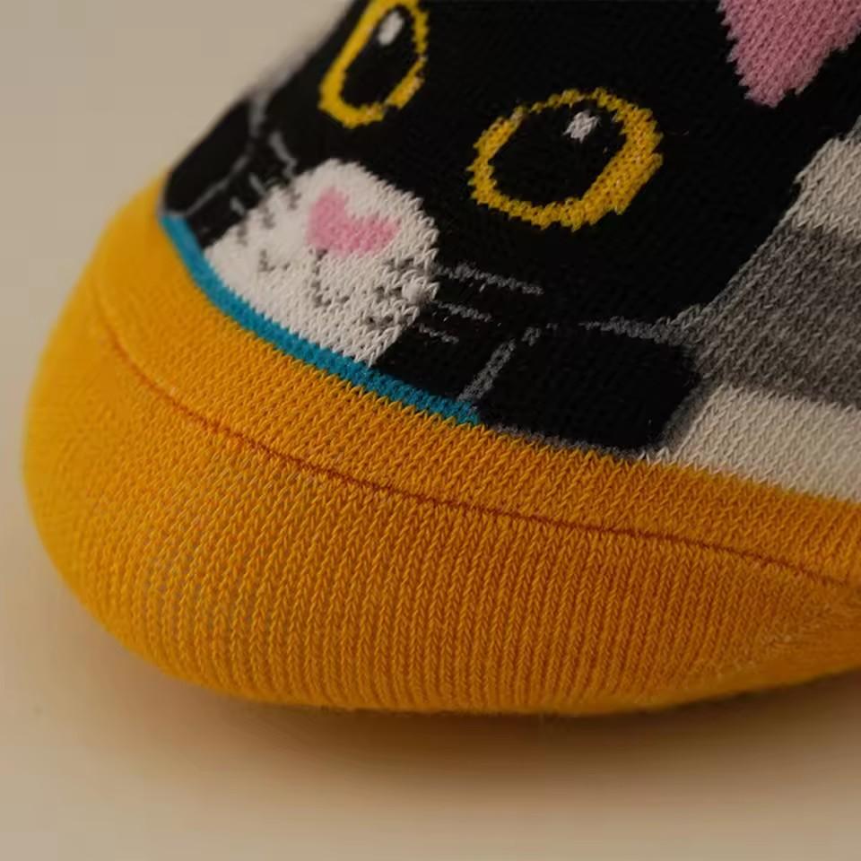 Women Socks Animal Pattern Cotton Socks Colorful Funny Sweat Wicking Socks Soft Comfortable Casual Girl Socks