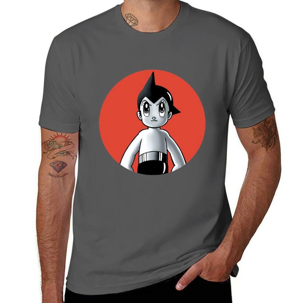 Astro Boy Mighty Atom (Tetsuwan Atom) Tshirt All Weather Casual Short Sleeve
