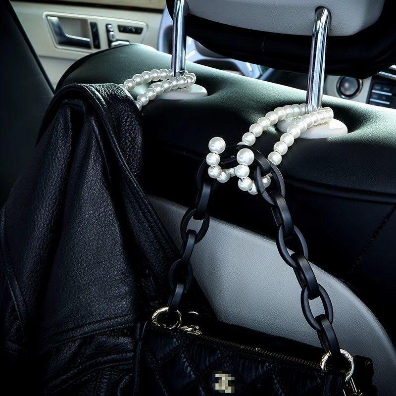 2pcs premium feel Car mounted hook, front seat backrest hook, multifunctional hook, convenient and space saving car decoration