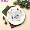 20pcs Disposable Napkins with Bird Pattern Print for Wedding,Parties,and Daily Use for Thanksgiving Fall Christmas Table Decoration