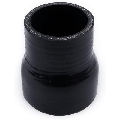 2 To 2.5 Inch Silicone Reducer Coupler Hose 4-Ply Reinforced Turbo/Intercooler/Intake Piping (ID:51-63Mm) (Black, 2" To 2.5" Reducer)