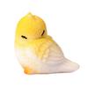 3Pcs Miniature Parrot Figurines Desktop Ornament Adorable Resin Bird Decor for Fairy Gardens & Terrariums
