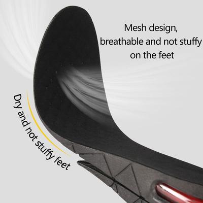 Height Increase Insole Invisible Heightening Template Air Cushion Shoe Inserts Variable Height Insoles Adjustable Cut Foot Pad