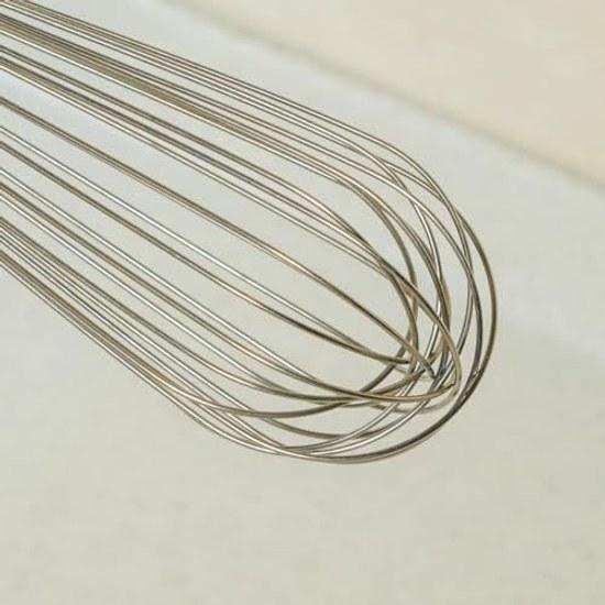 Thunder Group Whipper 31.1cm Long Foam Whisk Stainless Steel Commercial SLWPP112