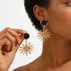 2026 New Hollow Dangle Earrings Women Sunflower Drop Earrings Fashion Personalized Banquet Party Daily Wear Jewelry Accessories